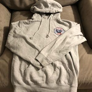 Grey vans hoodie